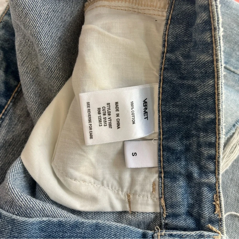 VERVET - High Rise Denim Shorts